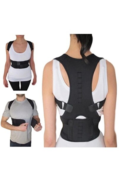 Ankaflex Unisex Μαύρο Μαγνητικό Κορσέ Όρθιας Στάσης