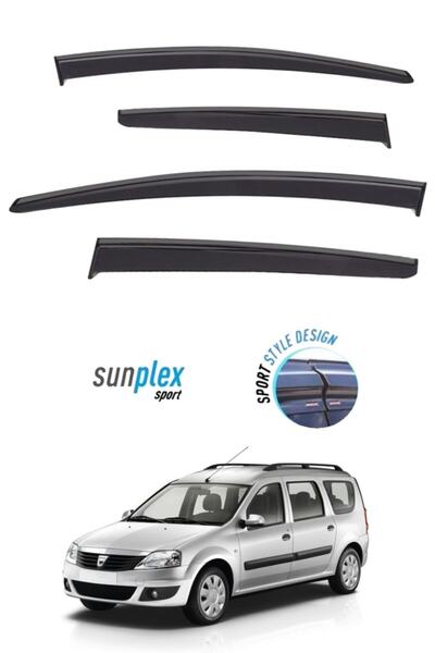 SUNPLEX Dacıa Logan Mcv 2005-2016 Modeller Için Uyumlu Cam Rüzgarlığı (mugen)...