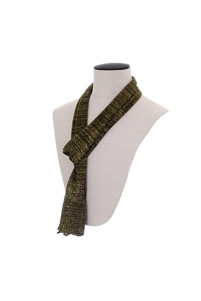 Fonem Glitter Scarf Khaki Fo 106
