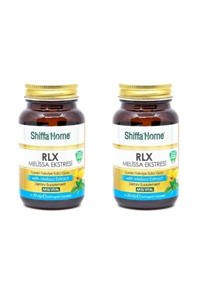 Shiffa Home Rlx Melissa Ekstresi 560 Mg 60 Kapsül X 2 Adet