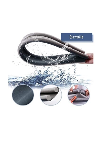 AYACO 4 Adet Kapı Altı Rüzgar Önleyici Toz Önleyici Koku Önleyici Haşere Önleyici Işık Önleyici