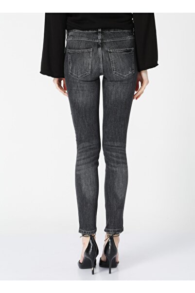 Fabrika Kadın Antrasit Jean Pantolon