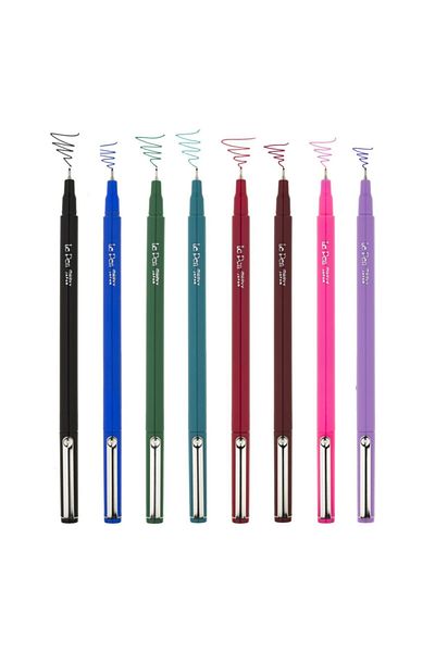 Marvy Le Pen 0.3 Extra Fine Tip Fineliner Pen Set 20 Colors