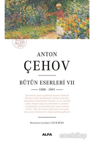 Alfa Yayınları Anton Çehov Bütün Eserleri 7