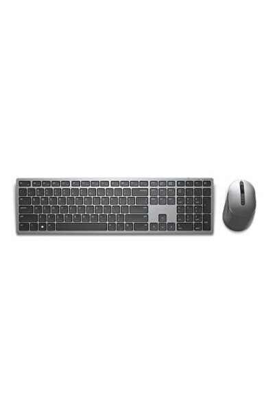 Dell KM7321W Kablosuz Klavye Mouse Set TR-Gri Siya h 580-AJQR (5397184357576)...