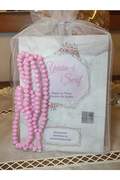 luxurianthome 30 Adet Yasin Set Pembe