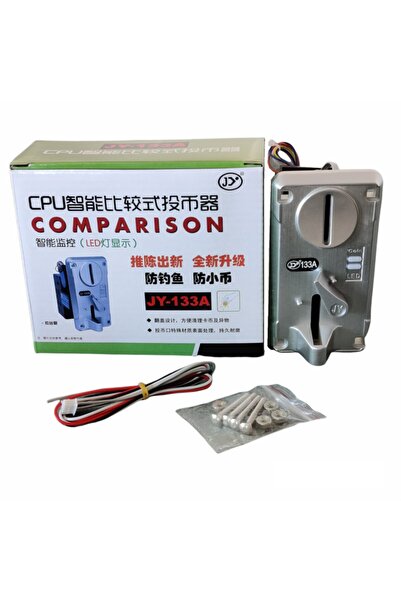 CREGA Led'li Jeton Kanalı Para Kanalı Bozuk Para Okuyucu Mekanizma