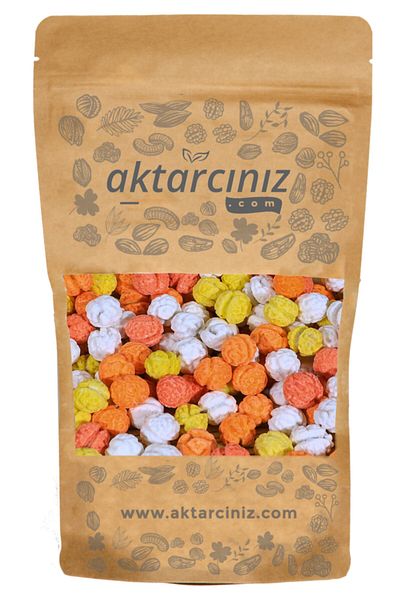 AKTARCINIZ 500 جرام حمص ملون بالحلوى