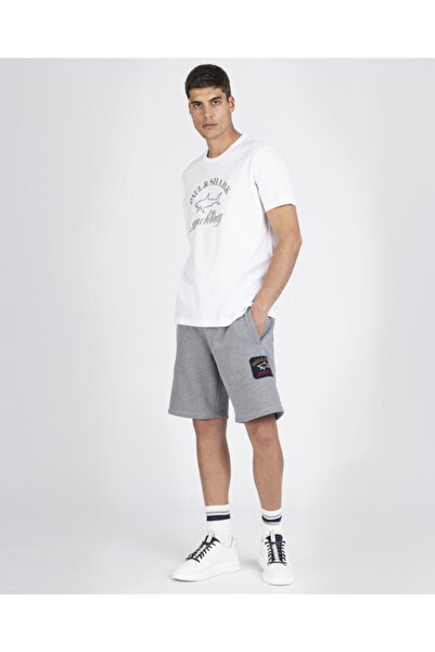 PAUL&SHARK Ανδρικό πλεκτό μπλουζάκι C.w. Βαμβάκι