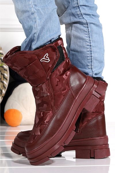 Aykatrend Kiko Kids Twg 820 - Κοριτσίστικα παπούτσια για χιόνι με θερμική γούνα