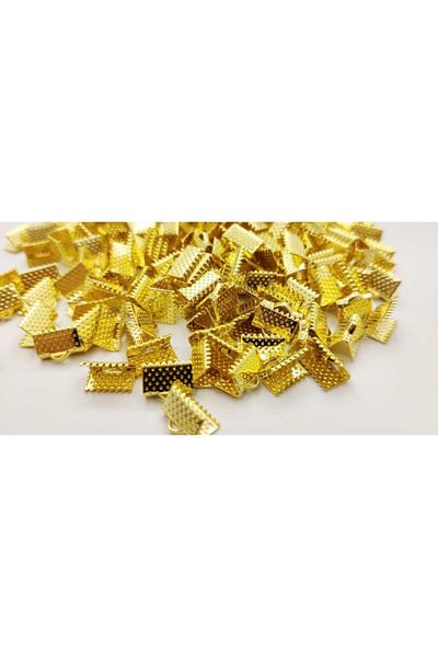 yiğit aksesuar Επιχρυσωμένο κροκόδειλο 1 cm 100 τεμάχια