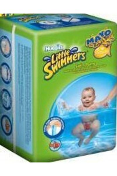 Huggies Parsavm Little Swimmers Swimsuit - Baby Diapers S-M/7-15kg 2 Pieces