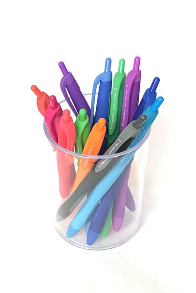 Serve Berry 0.7 Mm Jel Kalem 12 Renk Kristal Kalemlikli Set