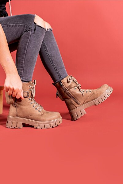 Riccon Kum Kadın Mini Çantalı Postal Bot 00127640