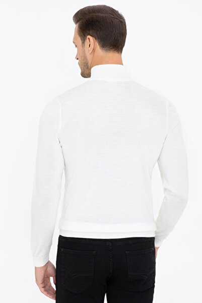 Cacharel Ecru Men's Sweater G051SZ0TK.0001260078