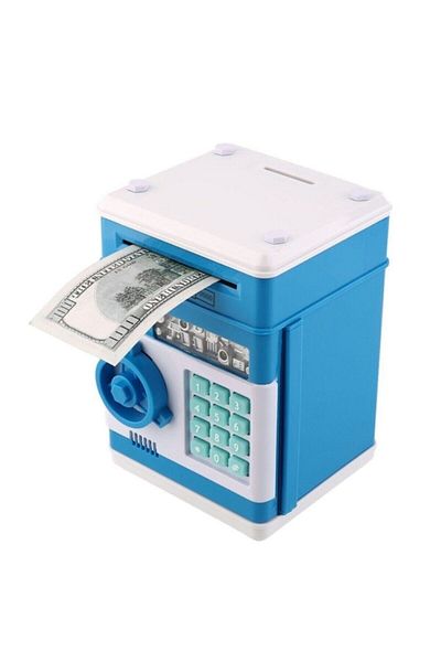 Jetcom ATM Piggy Bank المشفرة الآمنة، ATM المشفرة، بطارية تعمل بالطاقة