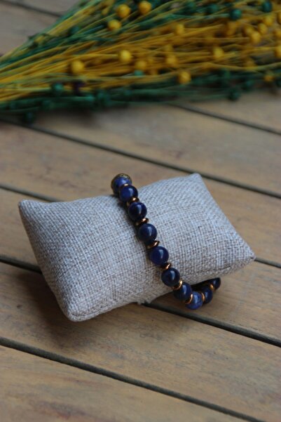 OSMANLI DEĞERLİ TAŞ Sodalit Lav Taşı Bileklik