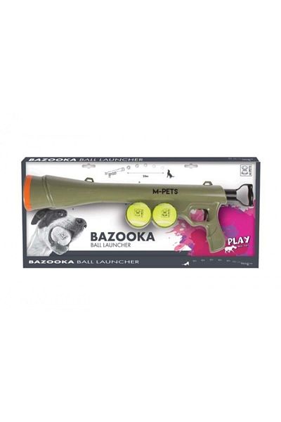 M-PETS Bazooka Ball Launcher Dog Toy (distance 23m)