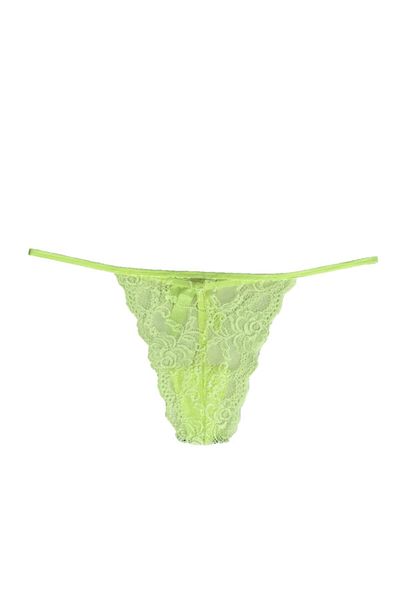 Betimoda Ribbon Thong Neon Green