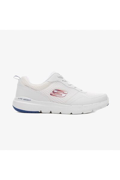 SKECHERS FLEX ADVANTAGE 3.0 Erkek Beyaz Spor Ayakkabı - S52954 WBL