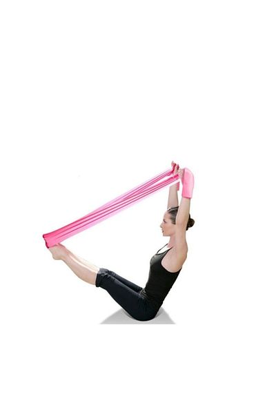Cosfer High Hard Resistance Pilates Yoga Band Exercise Resistance Power Band Plates Band Exercise Elastic Band