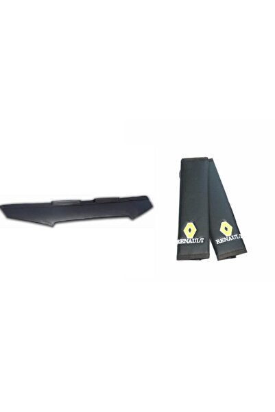 OTOPİNK Renault Megane 2 Kaput Maskesi +emniyet Kemeri Kılıfı 2002-2008