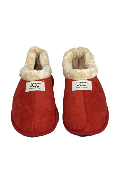 Okanmed Ucc 045 Yumuşak Taban Kadın-erkek Ev Içi Yünlü Kışlık Ev Pandufu Ev Ayakkabısı