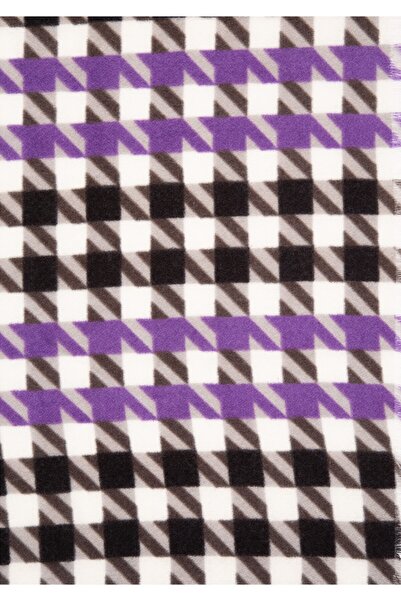 Mavi Kareli Siyah Şal 198889-900