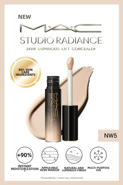 M.A.C Studio Radiance 24Hr Luminous Lift Concealer - Serum Concealer with Ski...