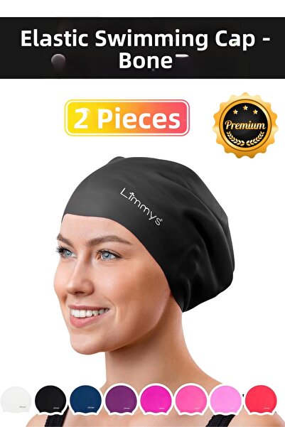 Carlburn Premium αδιάβροχο σετ καπέλων κολύμβησης από σιλικόνη για πισίνα και...