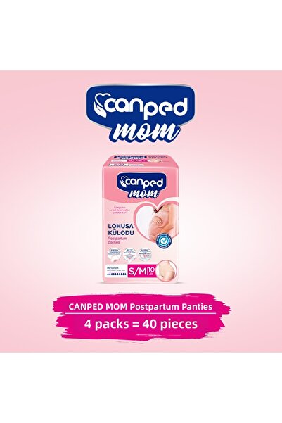 Canped Mom Maternity Panties S/M 10 X 4 Pieces