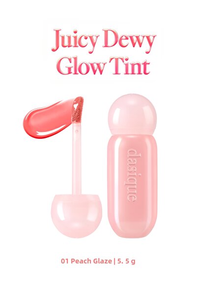 dasique Shiny Finish & Lightly Colored Moisturizing Effect Tint Juicy Dewy Gl...
