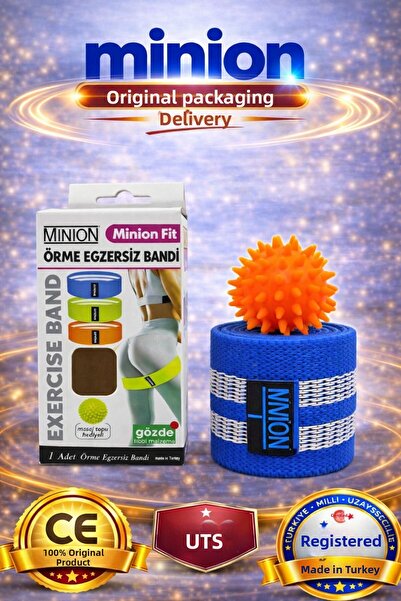 Minion Bandă de exerciții tricotată (Mânecă-picior, moale, mare)