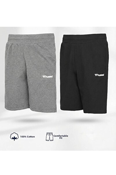 hummel Jullian 2-Pack Men's Comfortable Sports Shorts