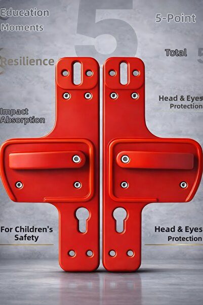 Life 360 Дръжка за бариерна врата | Безопасна за деца | Подходяща за училища,...