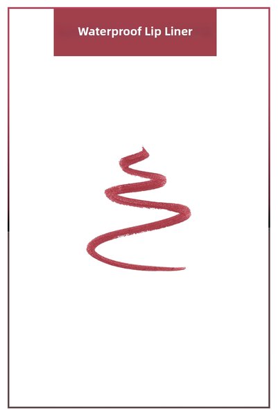 Lollis Waterproof Lipliner Lip Pencil Waterproof - 206 Cherry