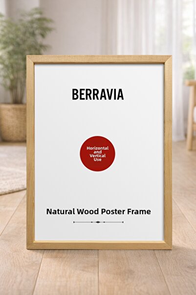 BERRAVIA Tablou, Poster, Ramă pentru tablouri, Ramă din lemn - LEMN NATURAL