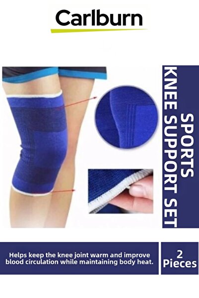 Carlburn واقي ركبة مرن مخصص للرياضيين بعد العمليات الجراحية، ضمادة مرنة للركب...
