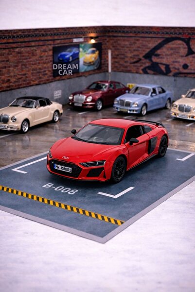 MODEL HEDİYELİK سيارة أودي R8 المصنوعة من المعدن المصبوب