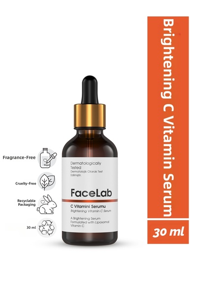 FaceLab Vitamin C Serum 30 ml – Brightening, Skin Tone Equalizing & Revitaliz...