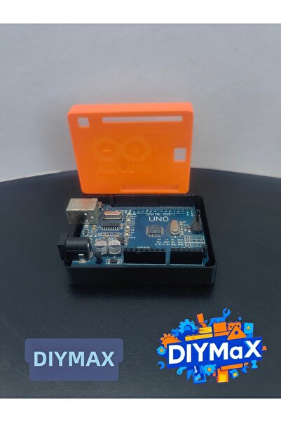 DIYMaX Arduino Uno Box with Cover |   Protective Plastic Box |   Electronics P