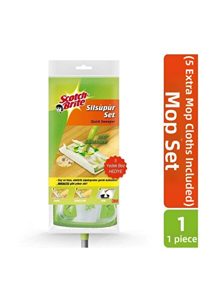 Scotch Brite Scotch-brite Wipe Sweep Q600 Mop - Sistem de curățare