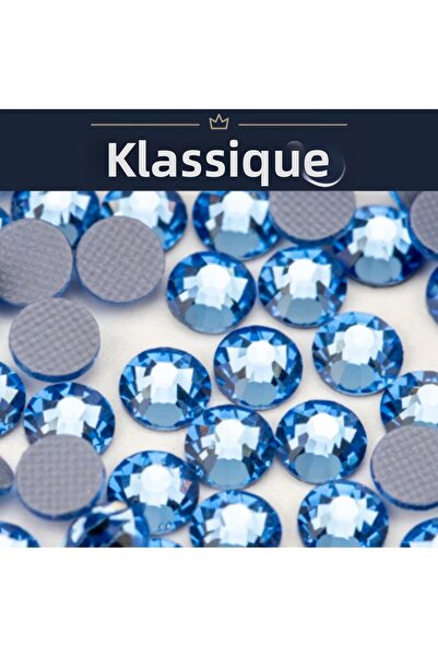 Klassiqe أحجار الياقوت الفاتح SS6 للتثبيت بالكي - 1440 قطعة - تلتصق بالكي