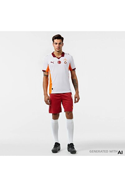 Puma Galatasaray S.K. 25-26 Pánský bílý venkovní fotbalový dres