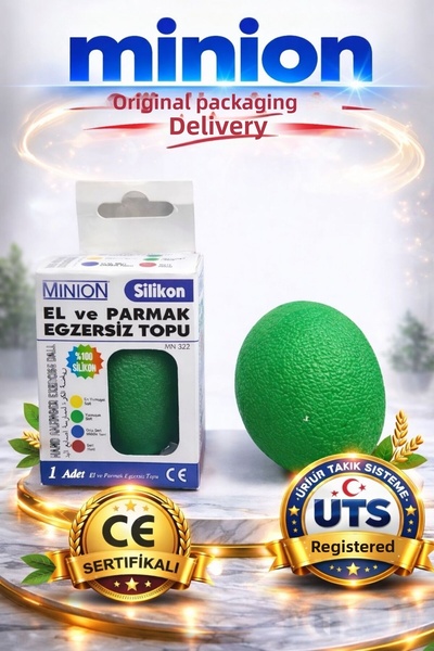 Gelenke Hand Exercise Ball Silicone Stress Ball for Physical Therapy Green-Soft