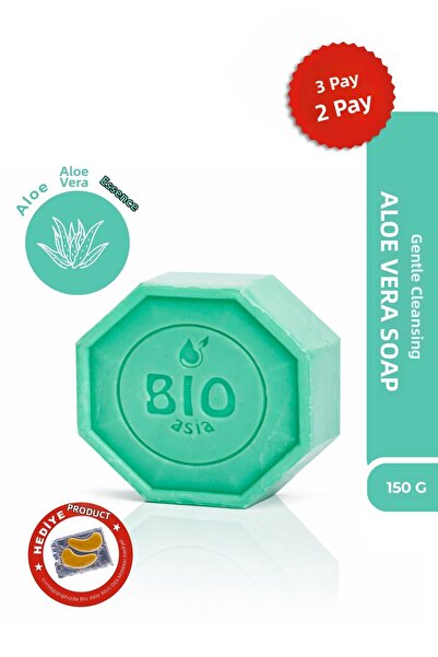 Bio Asia صابون الصبار – دعم الترطيب المنعش – 150 جم