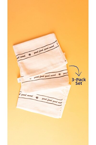 EMAYlab Mood Patterned 100% Muslin - Cotton Kitchen Diapers and Baby Shoulder...