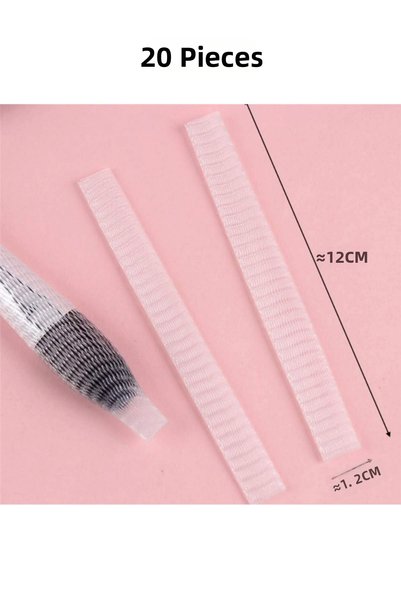 Generic Brand 20Pcs Makeup Brush Protective Mesh Cover Mesh Case Set Eyeshadow Blush Contour Eyeliner Brush Supplies
