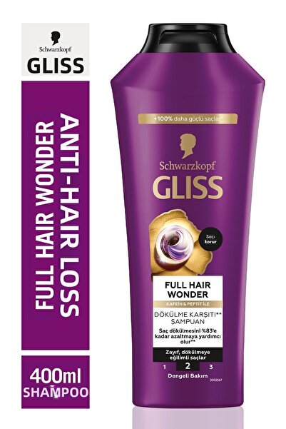 Gliss Full Hair Wonder Shampoo 400 ml