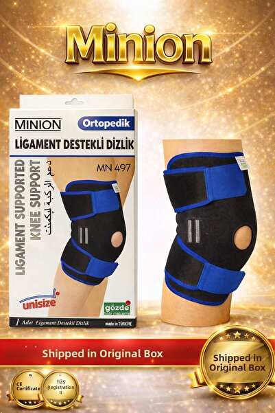 Minion دعامة الركبة المدعومة برباط مينيون Mn497